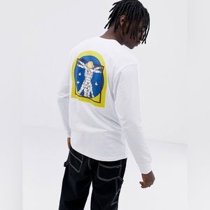 Vans x Space Voyager White Long Sleeve Top Men’s Size XL